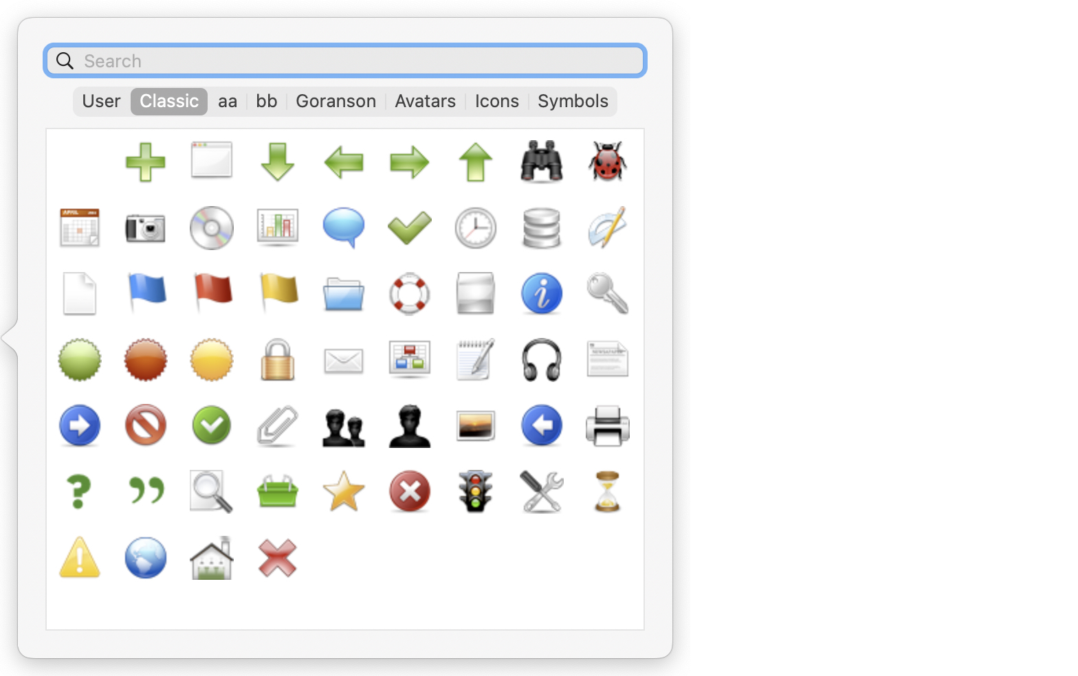 Badge pop-up picker Badge pop-up picker