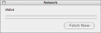 Network dialog