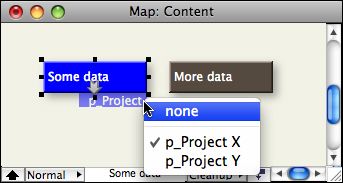 Selecting Prototype via Map icon