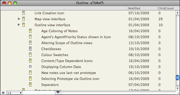 Displaying Column Data