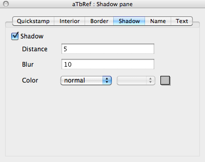 Shadow pane