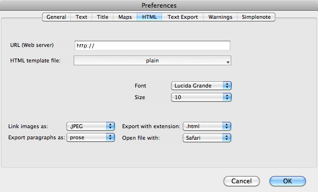 Export with extension