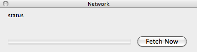 Network dialog