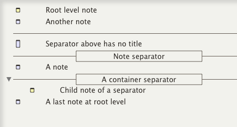 Separators