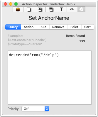 Populating $AnchorName - agent query