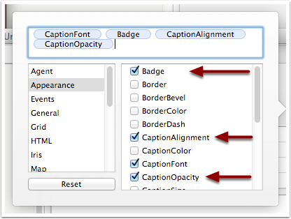 Adding KA via tick boxes